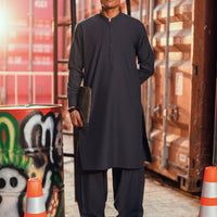 Grey Shalwar Kameez - Almirah