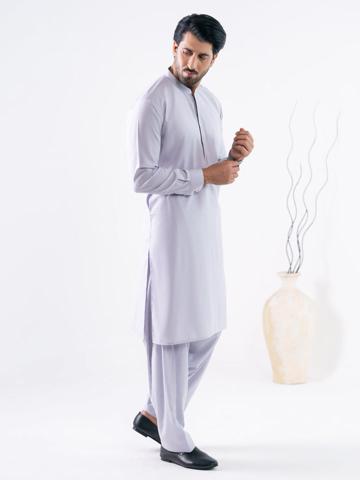 Blended Lilac Shalwar Kameez - Almirah