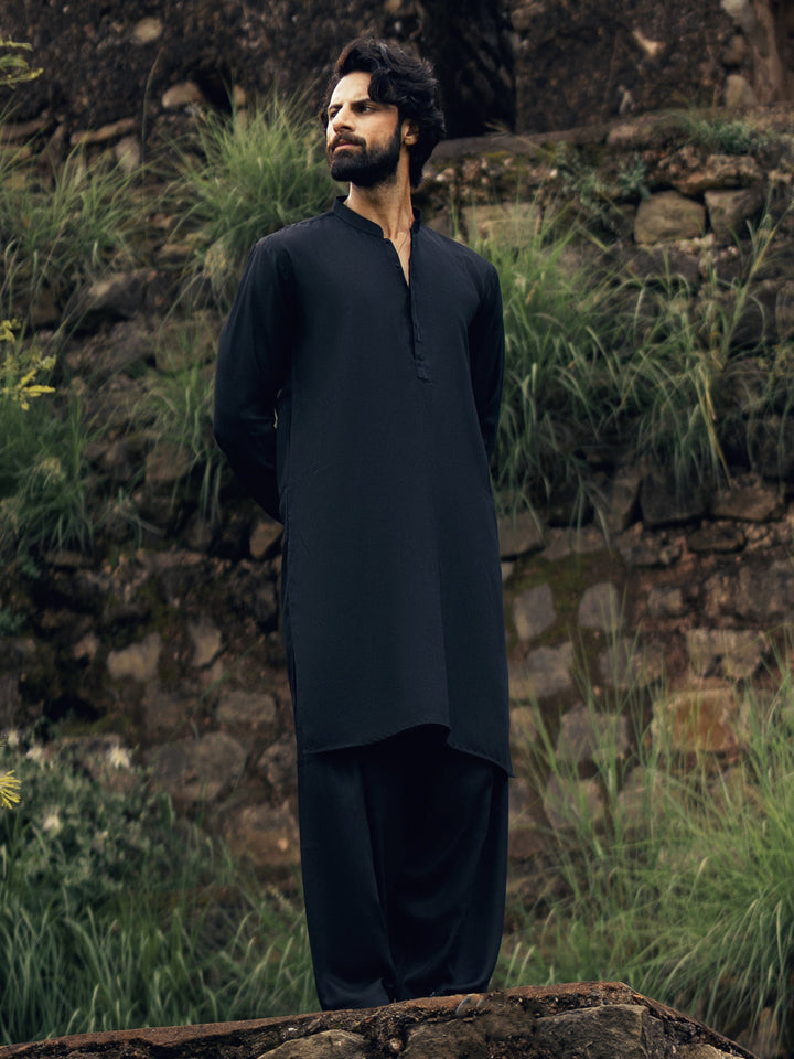 Black Shalwar Kameez - Almirah