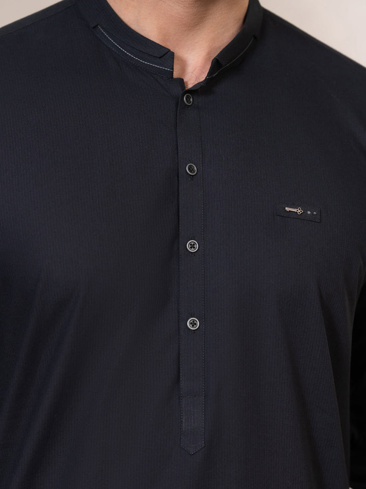 Cotton Black Shalwar Kameez - Almirah