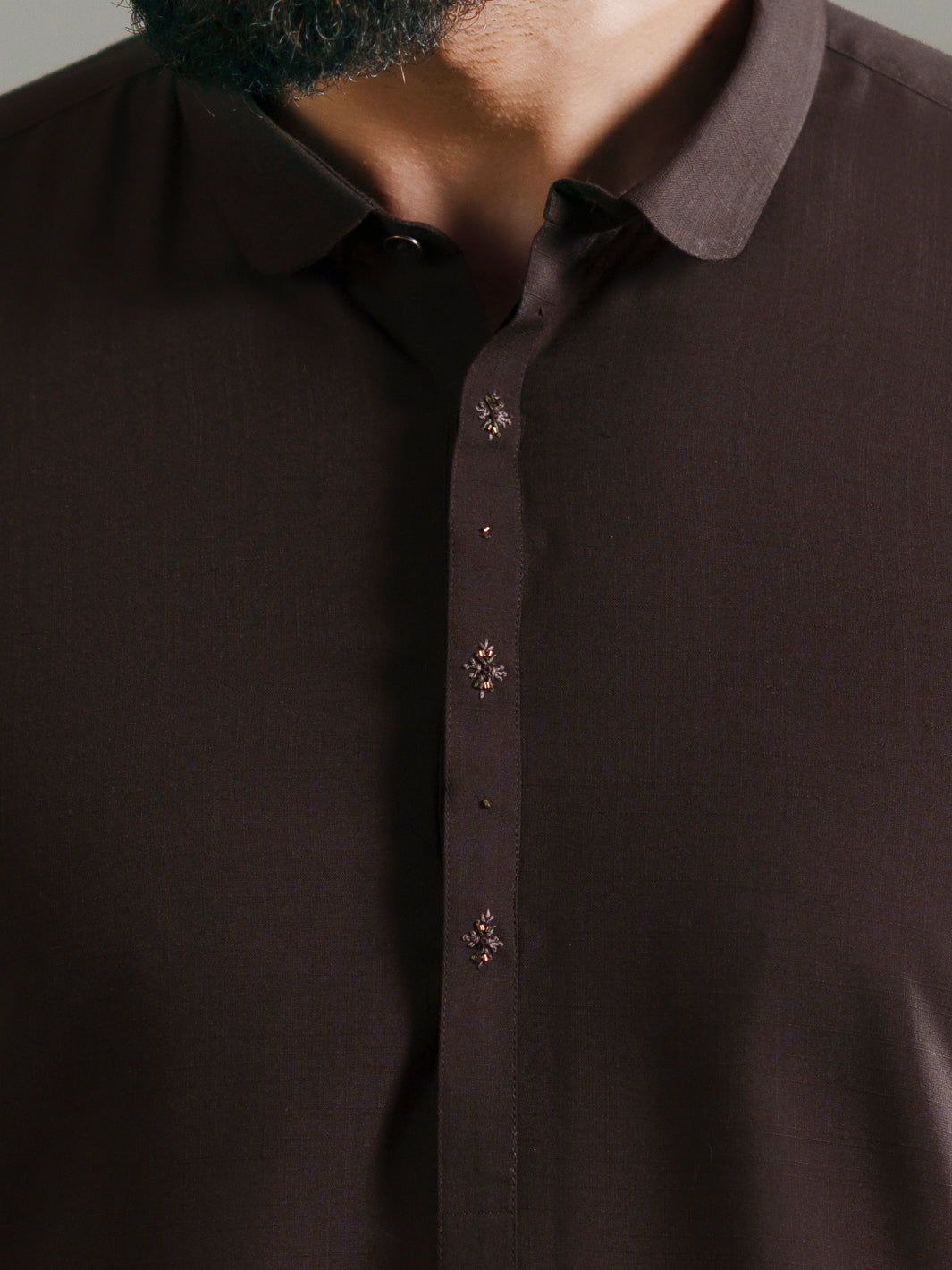 Blended Brown Shalwar Kameez - Almirah