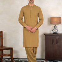 Blended Green Shalwar Kameez - Almirah