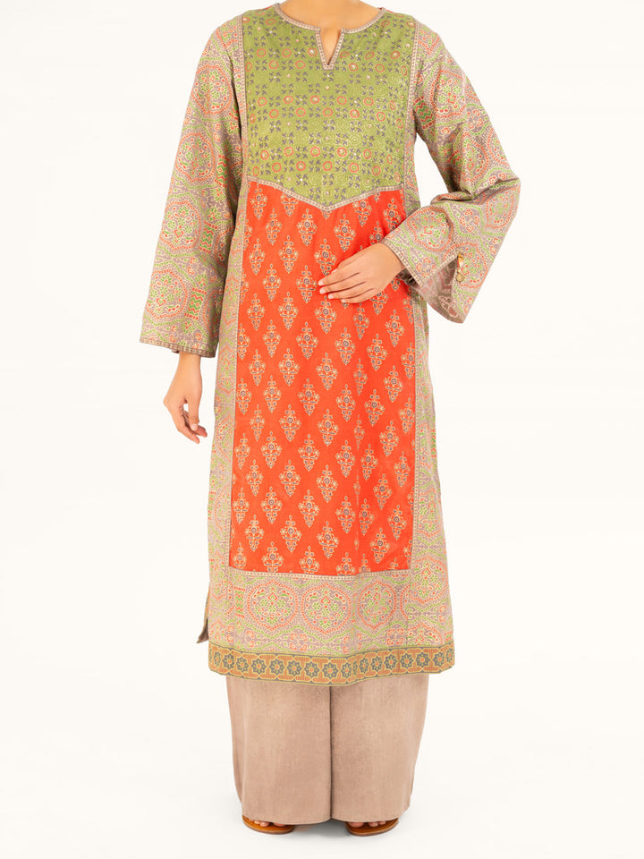 Velvet Skin Stitched Suit - Almirah