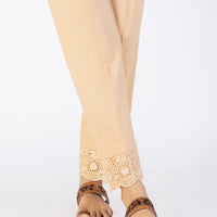 Dyed Beige Trouser - Almirah