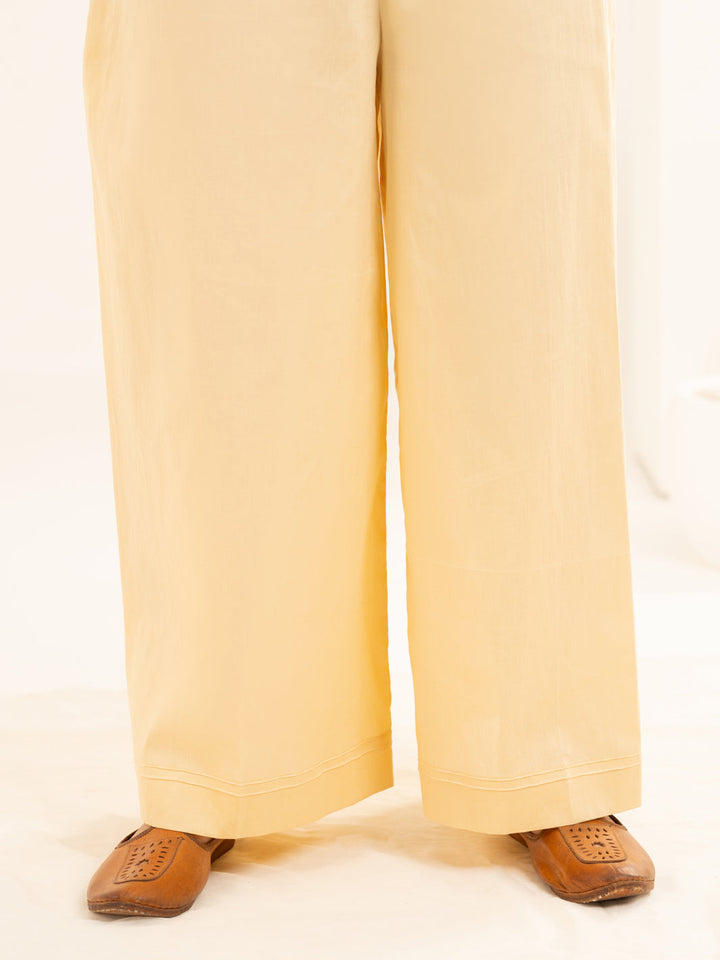 Lawn Beige Trouser - Almirah