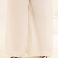 Lawn White Trouser - Almirah