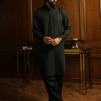Green Shalwar Kameez - Almirah