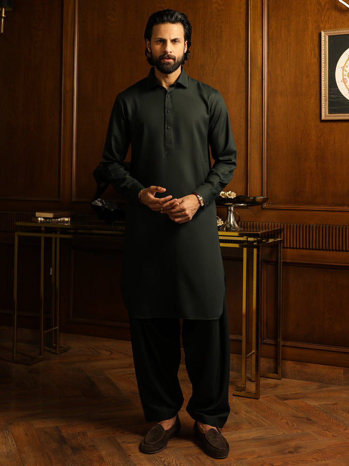 Green Shalwar Kameez - Almirah