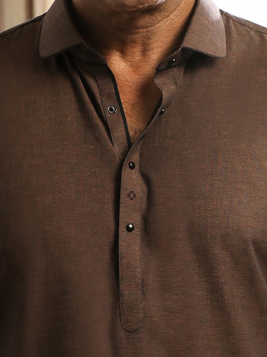 Blended Brown Shalwar Kameez - Almirah