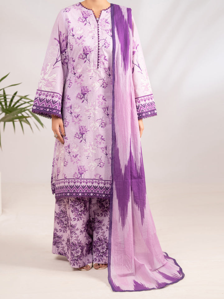 Lawn Light Purple Stitched Suit - Almirah
