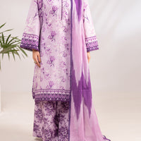 Lawn Light Purple Stitched Suit - Almirah