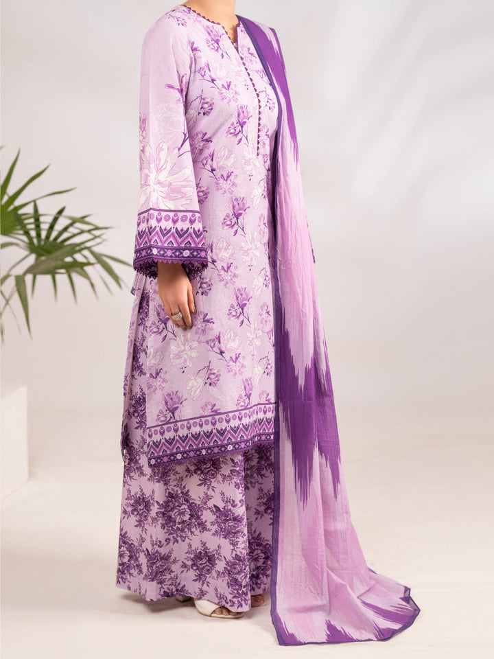 Lawn Light Purple Stitched Suit - Almirah