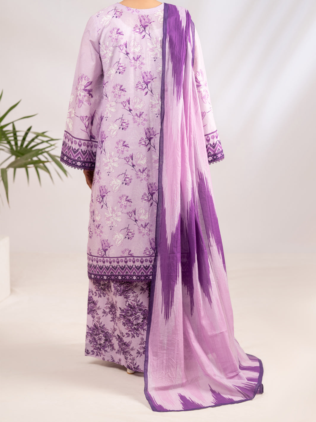 Lawn Light Purple Stitched Suit - Almirah
