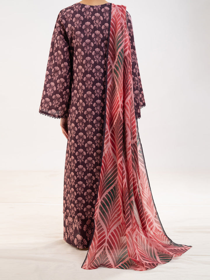 Maroon Stitched Suit - Almirah