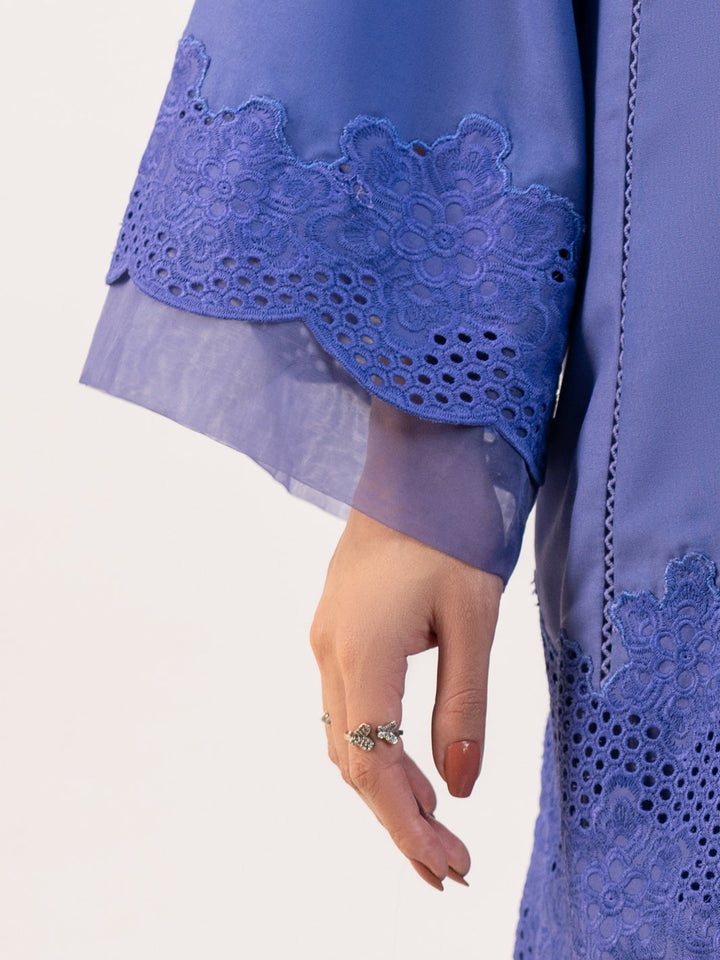 Purple Stitched Suit - Almirah