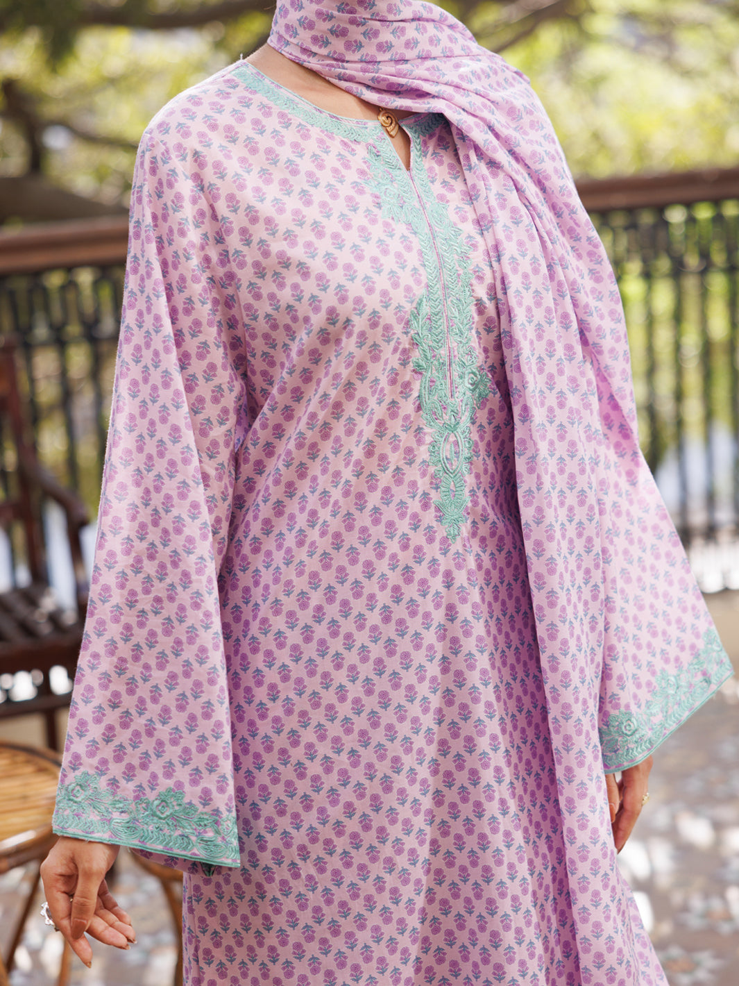Lawn Light Purple Stitched Suit - Almirah