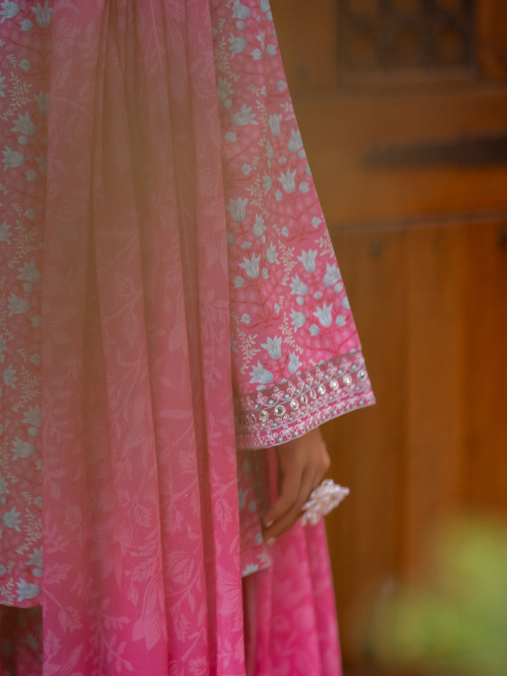 Cotton Pink Stitched Suit - Almirah