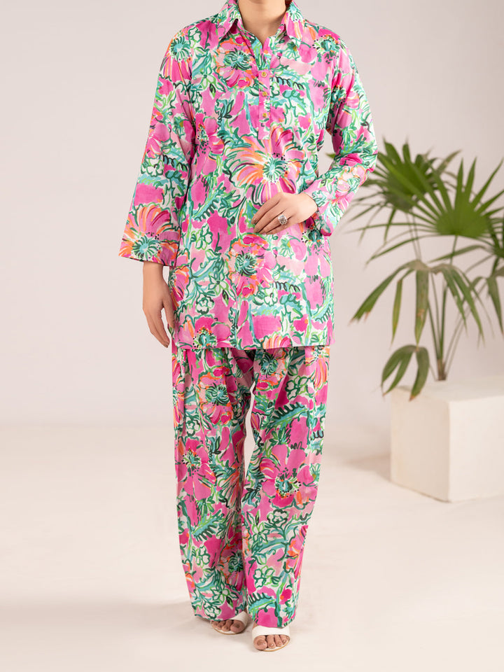 Lawn Pink Stitched Suit - Almirah