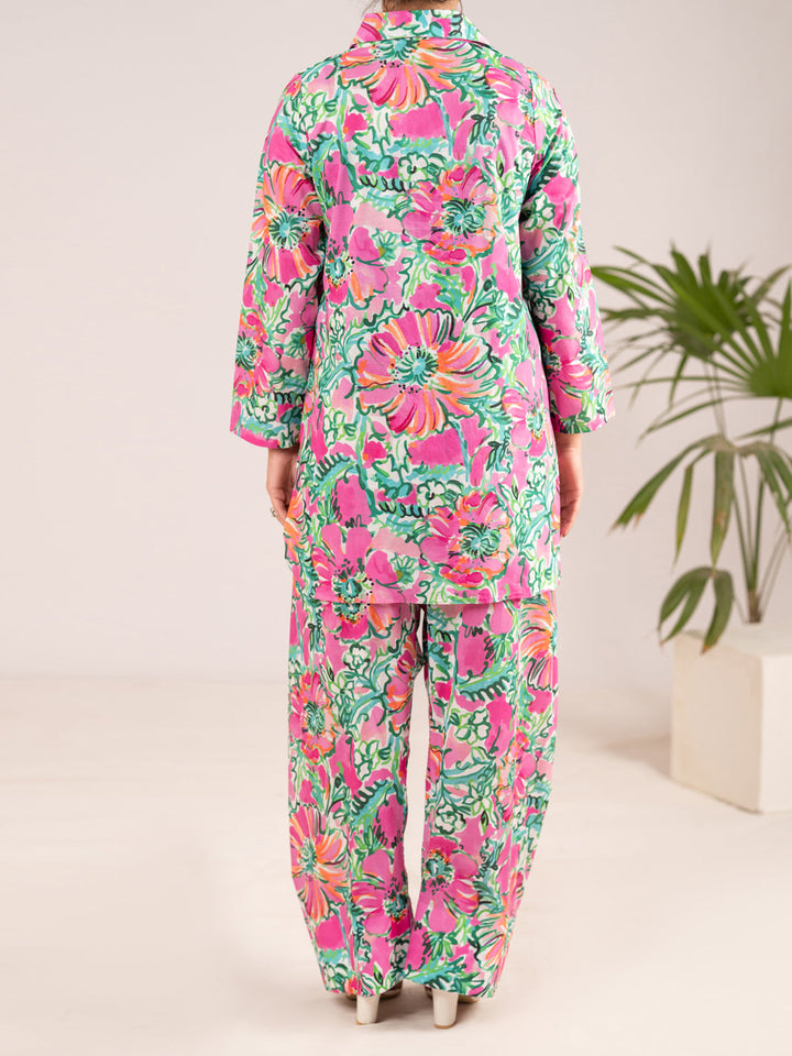 Lawn Pink Stitched Suit - Almirah