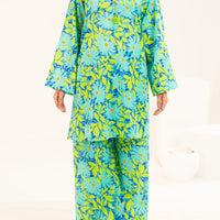 Lawn Sea Green Stitched Suit - Almirah