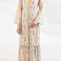 Lawn Off White Stitched Suit - Almirah