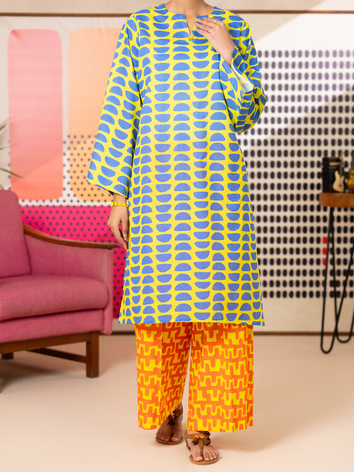 Cotton Lime Green Kurti - Almirah