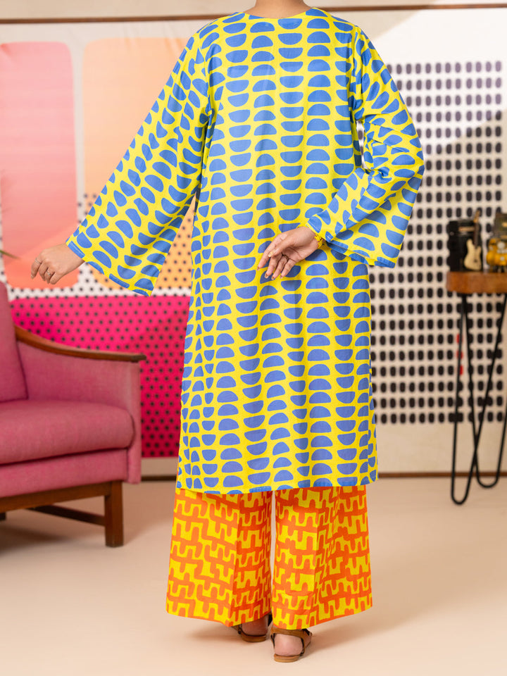 Cotton Lime Green Kurti - Almirah