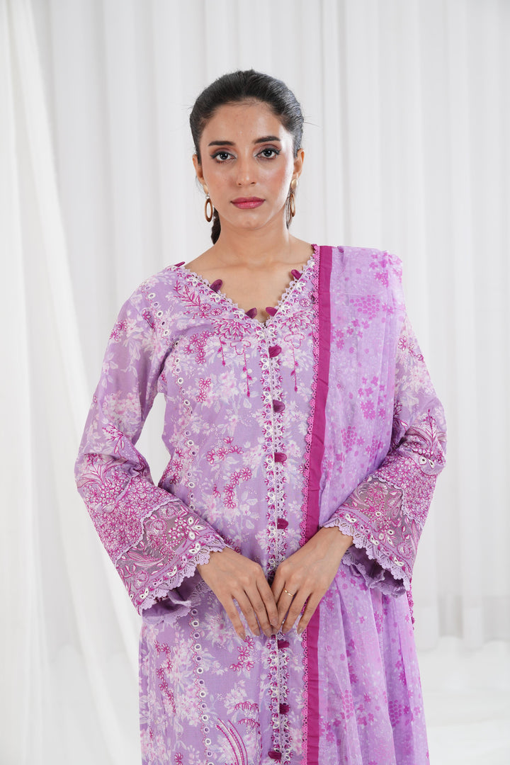 Amethyst - Afrozeh Summer Together Stitched