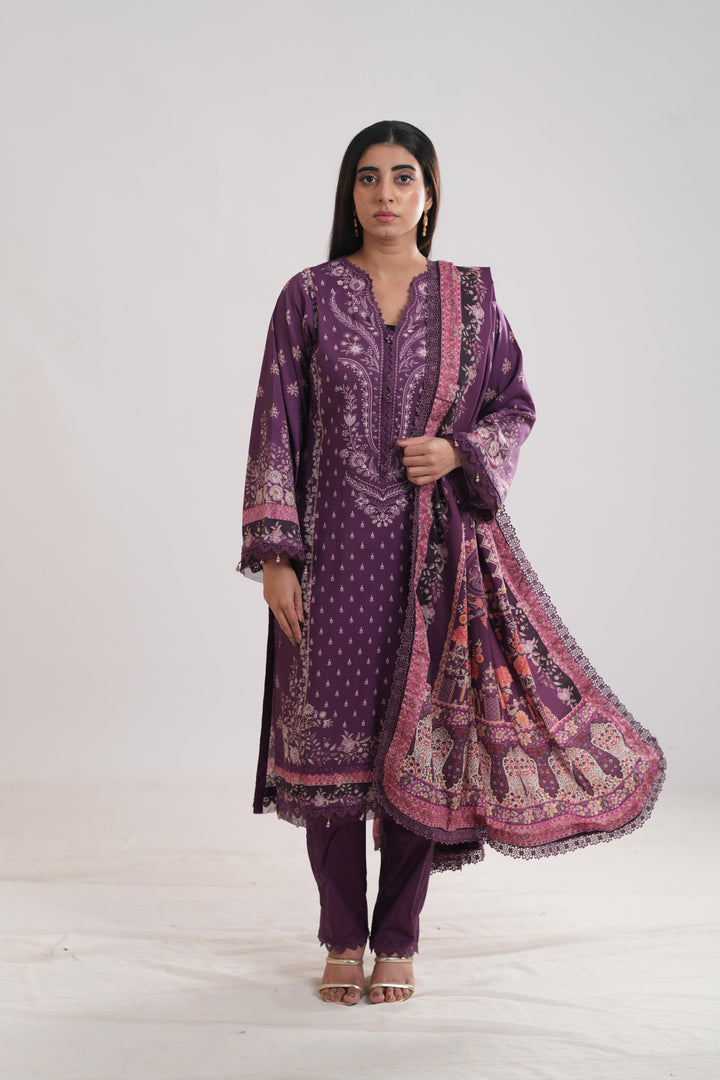 Amethyst - Mausummery Printed Stitched