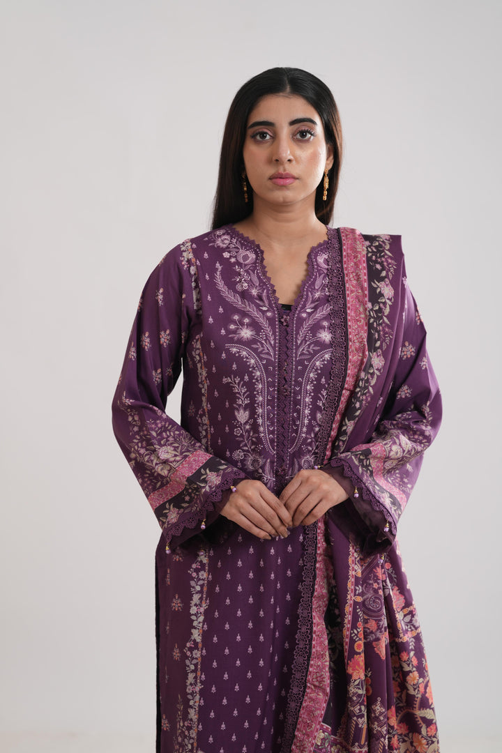 Amethyst - Mausummery Printed Stitched