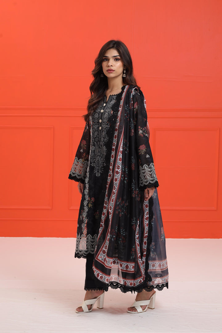 Anisa B - Afrozeh Damask The Holiday Edit '25 Stitched