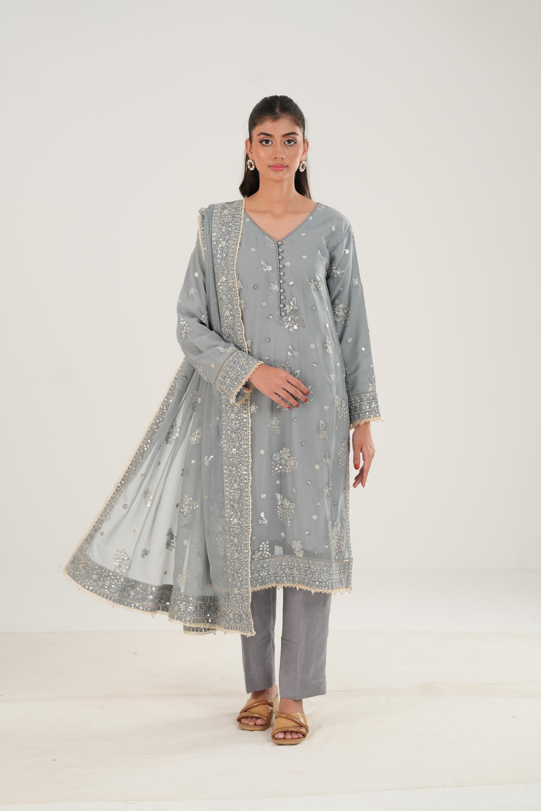 Aqua Bliss - Farasha Essence Formals Stitched