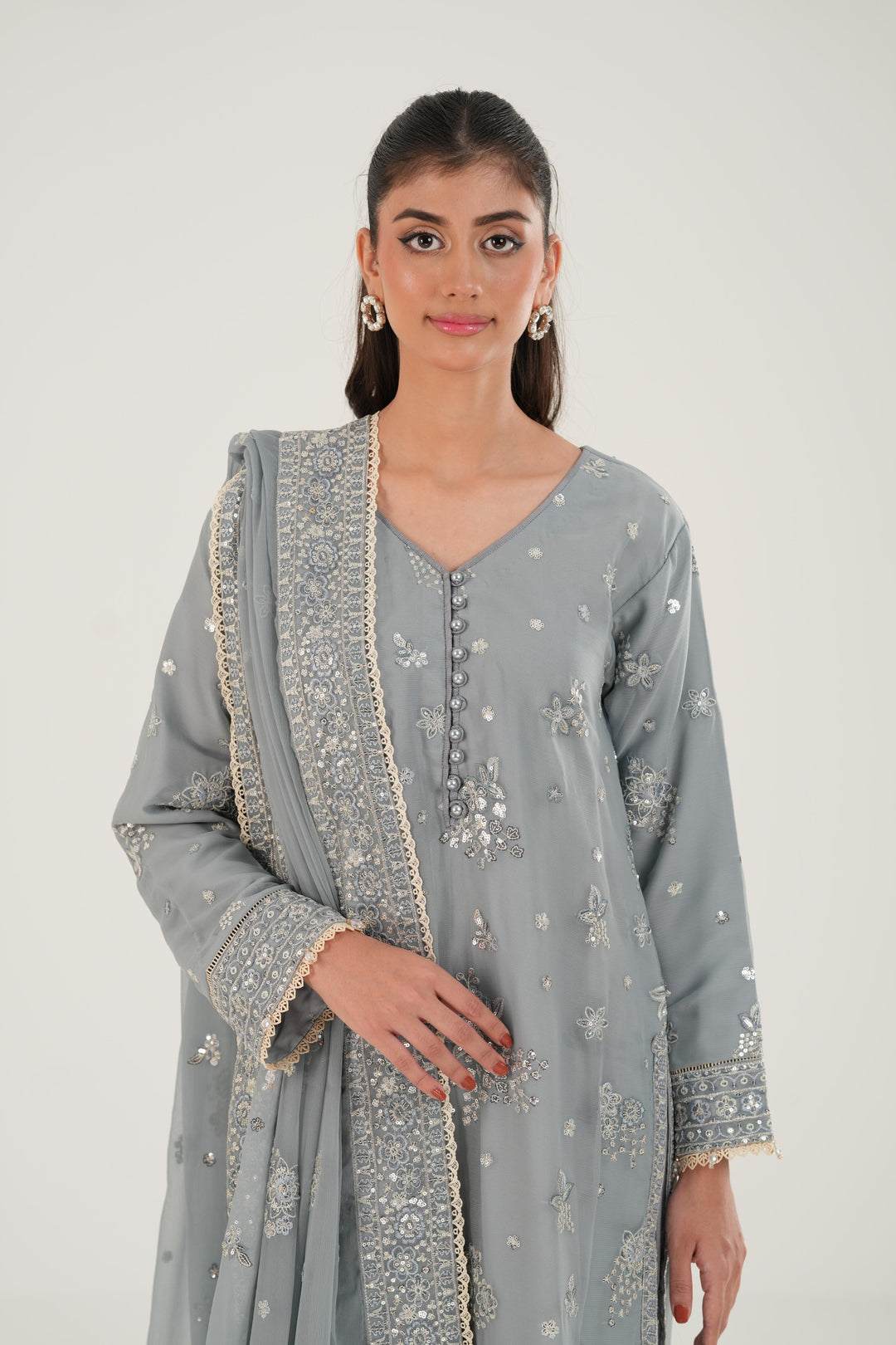 Aqua Bliss - Farasha Essence Formals Stitched