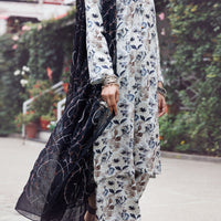 Cambric Beige Stitched Suit - Almirah
