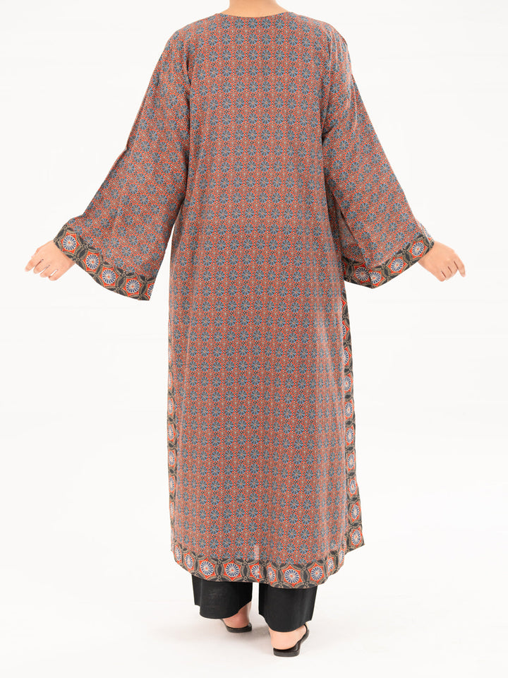 Lawn Multicolor Kurti - Almirah