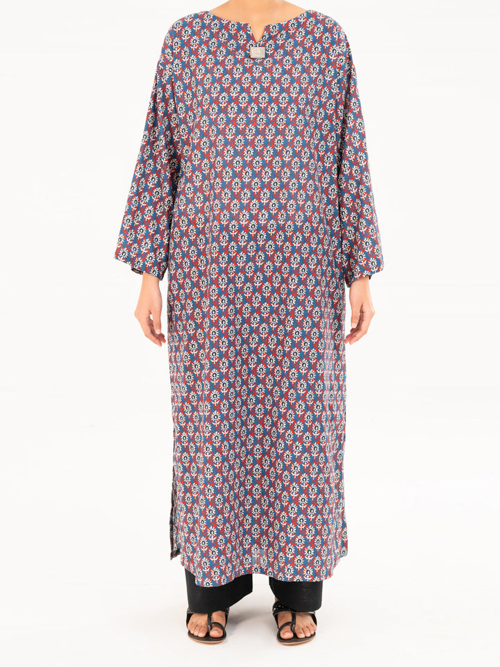 Lawn Blue Kurti - Almirah