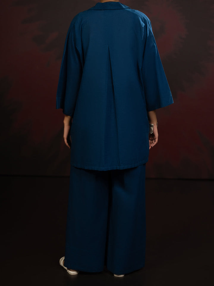 Blue Stitched Suit - Almirah