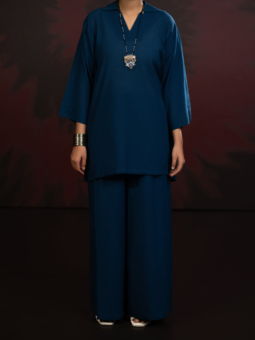 Blue Stitched Suit - Almirah