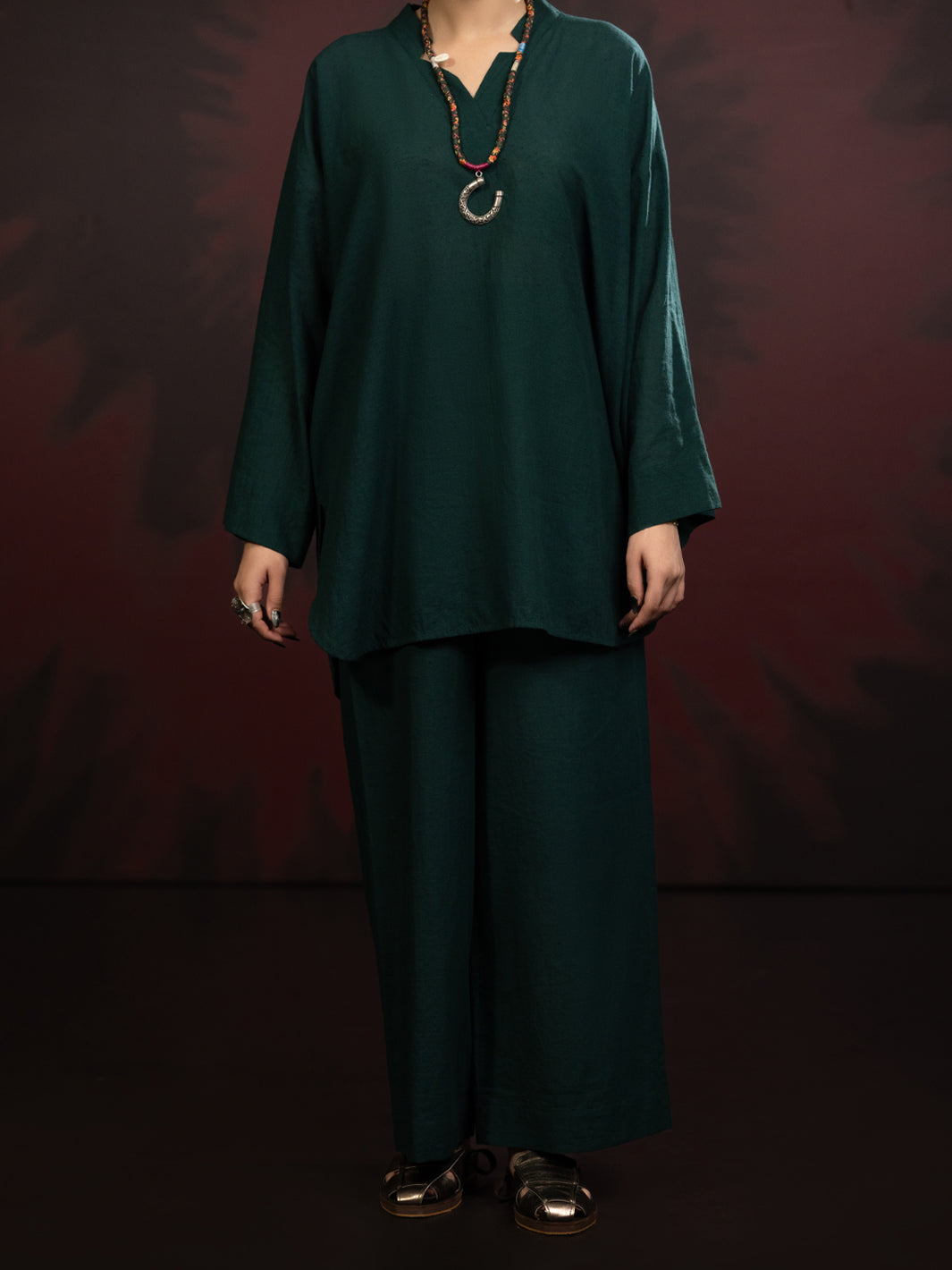 Green Stitched Suit - Almirah
