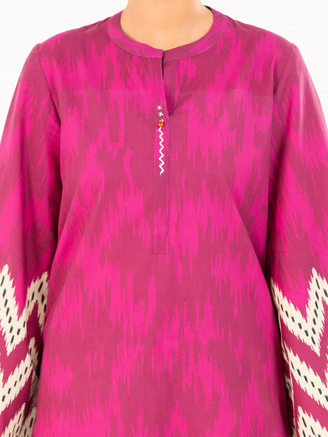 Cambric Purple Kurti - Almirah