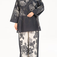 Cambric Black Kurti - Almirah