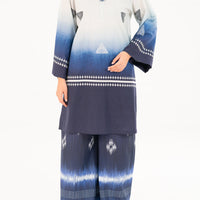 Cambric Blue Kurti - Almirah