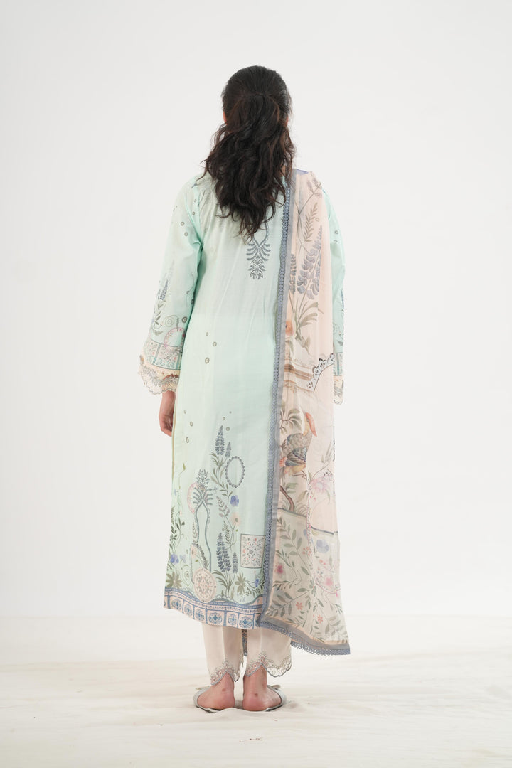 Slona - Qalamkar Q Prints Festive Stitched