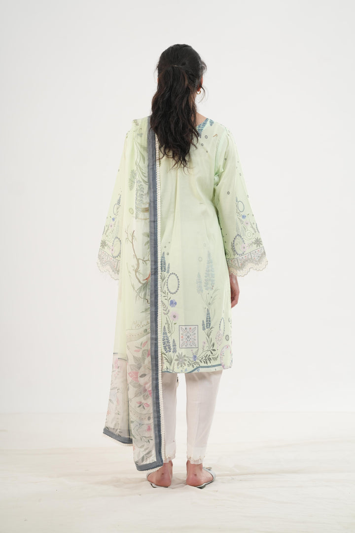Asha - Qalamkar Q Prints Festive Stitched