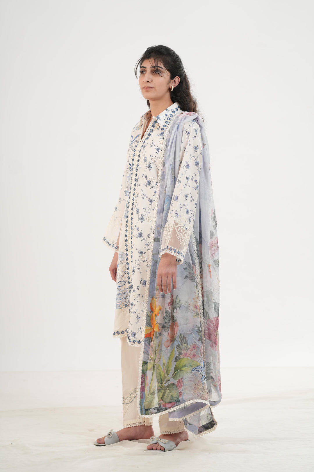 Aerin - Qalamkar Q Prints Festive Stitched