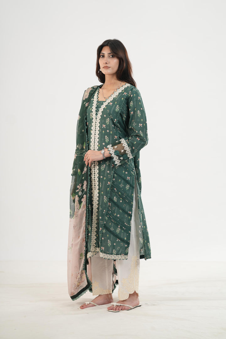 Greer - Qalamkar Q Prints Festive Stitched