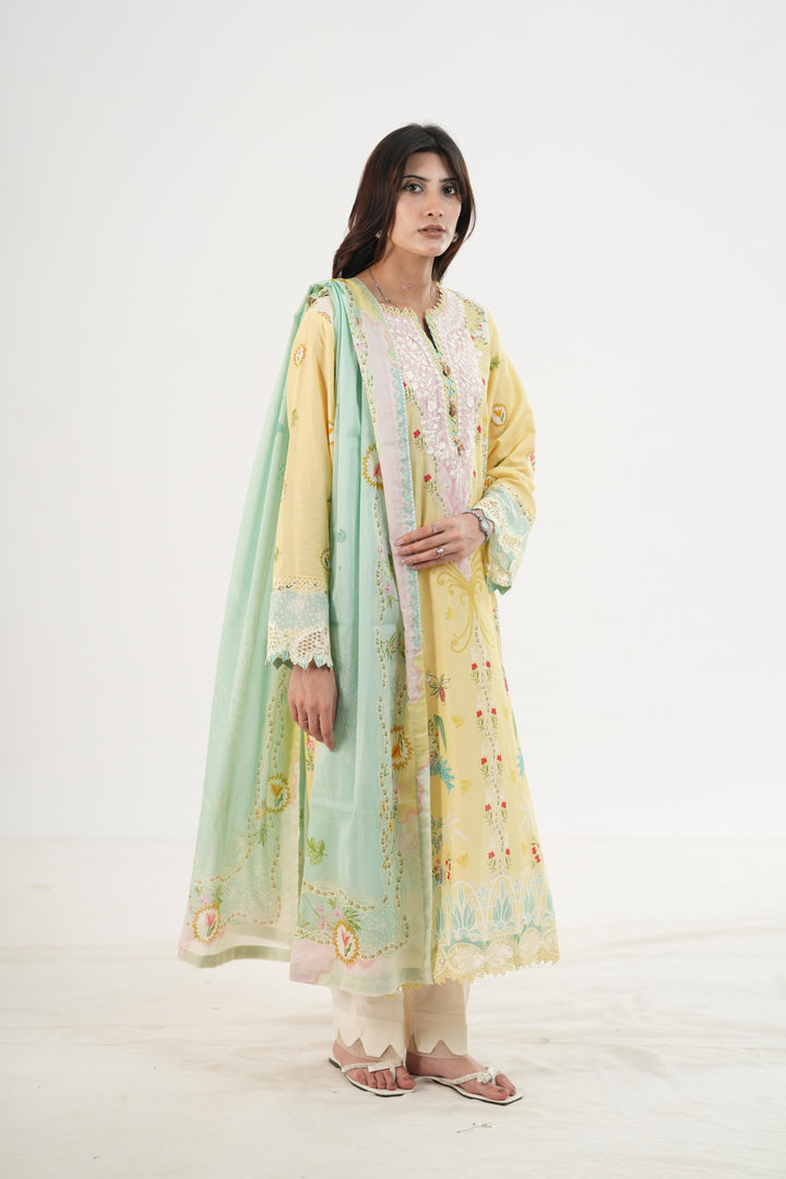 Jovie - Qalamkar Q Prints Festive Stitched