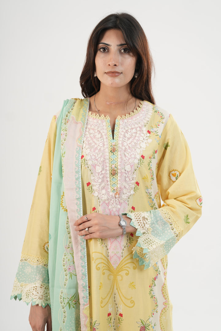 Jovie - Qalamkar Q Prints Festive Stitched