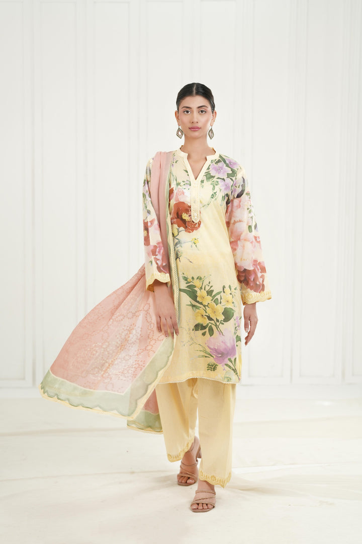 Avena 3B - Zara Shahjahan Coco Drop III Stitched