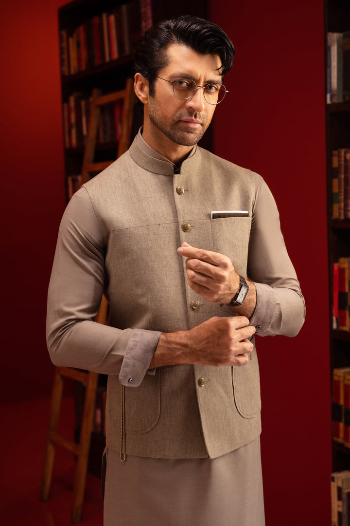 Blended Brown Shalwar Kameez - Cast & Crew